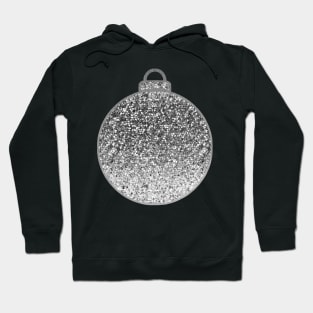 Silver Christmas bauble Hoodie